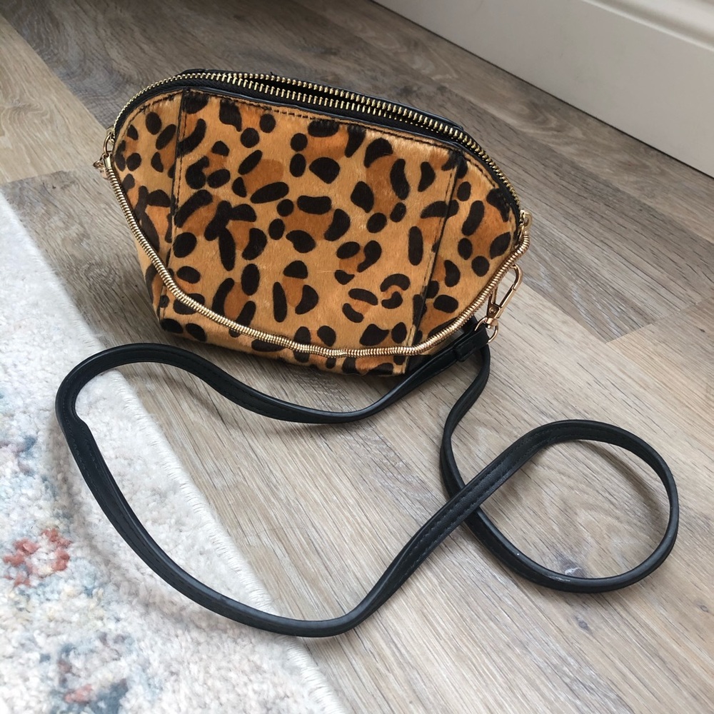 NWOT Leopard Print Purse